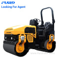 3 Tons Vibration Smooth Tandem Road Roller With Water Cooling Diesel Engine